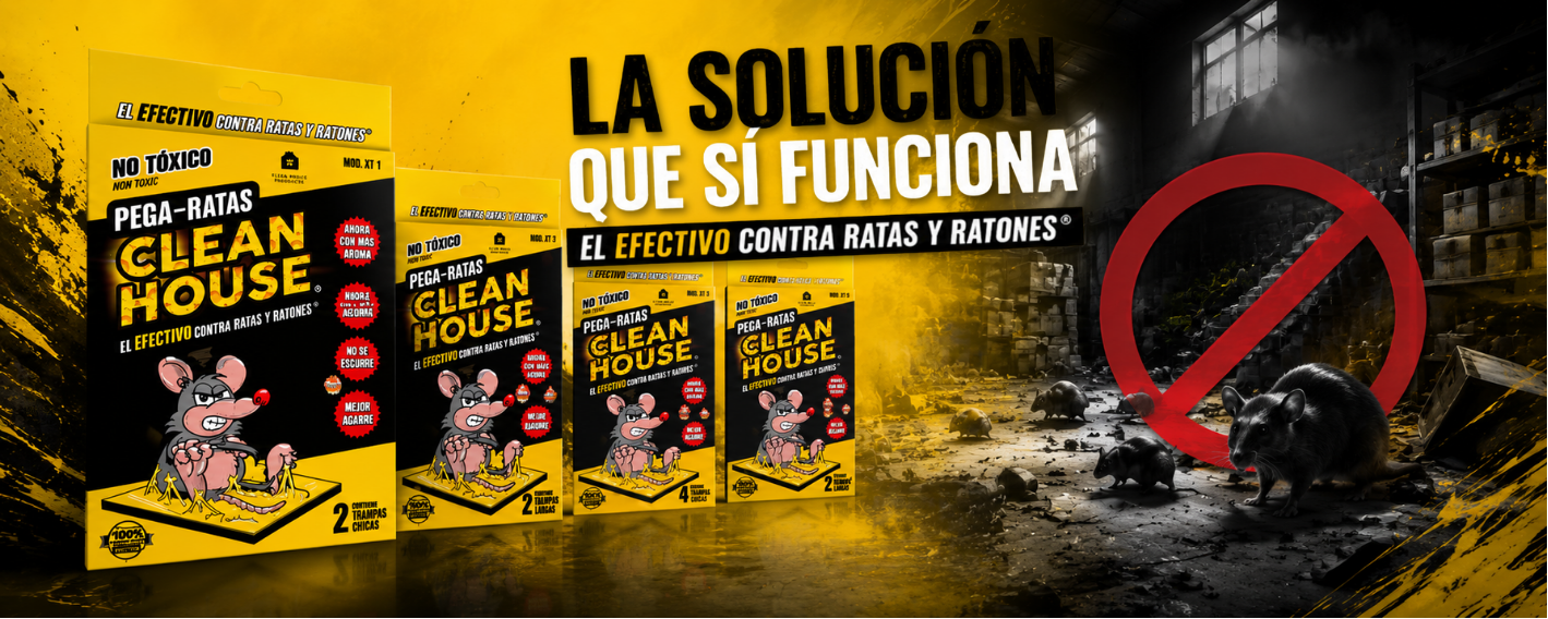 Trampas adhesivas para ratas
