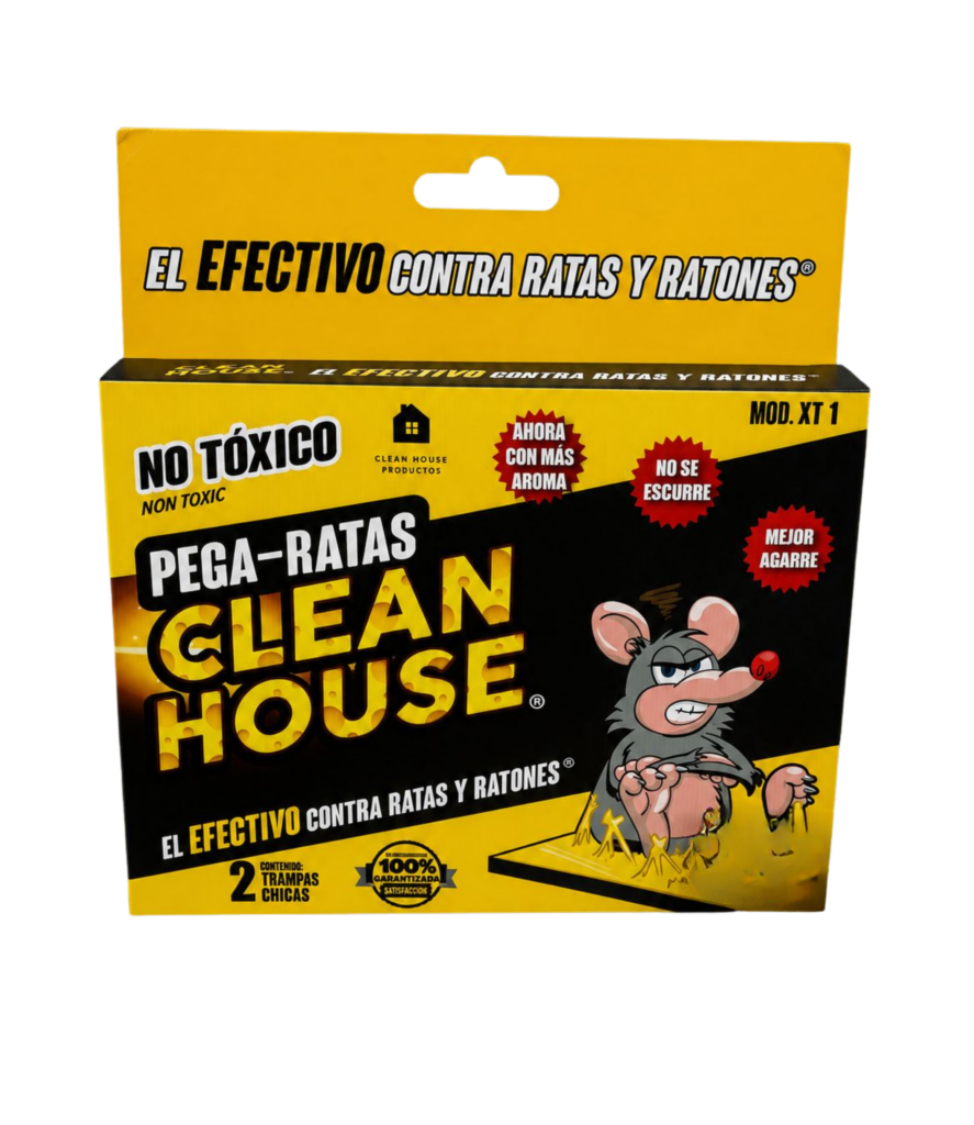 Trampa adhesiva para ratas Clean House XT1
